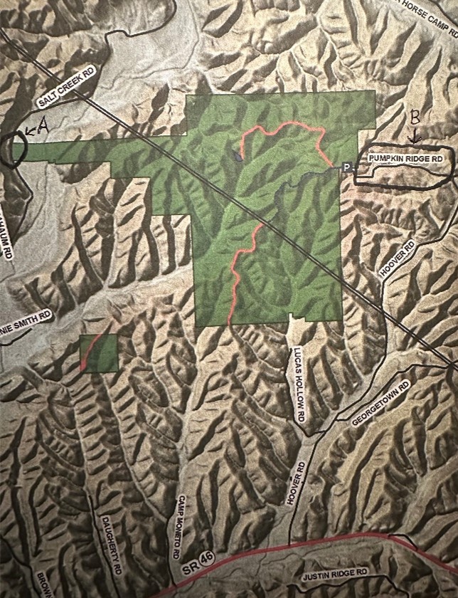 Mtn Tea State Forest Map